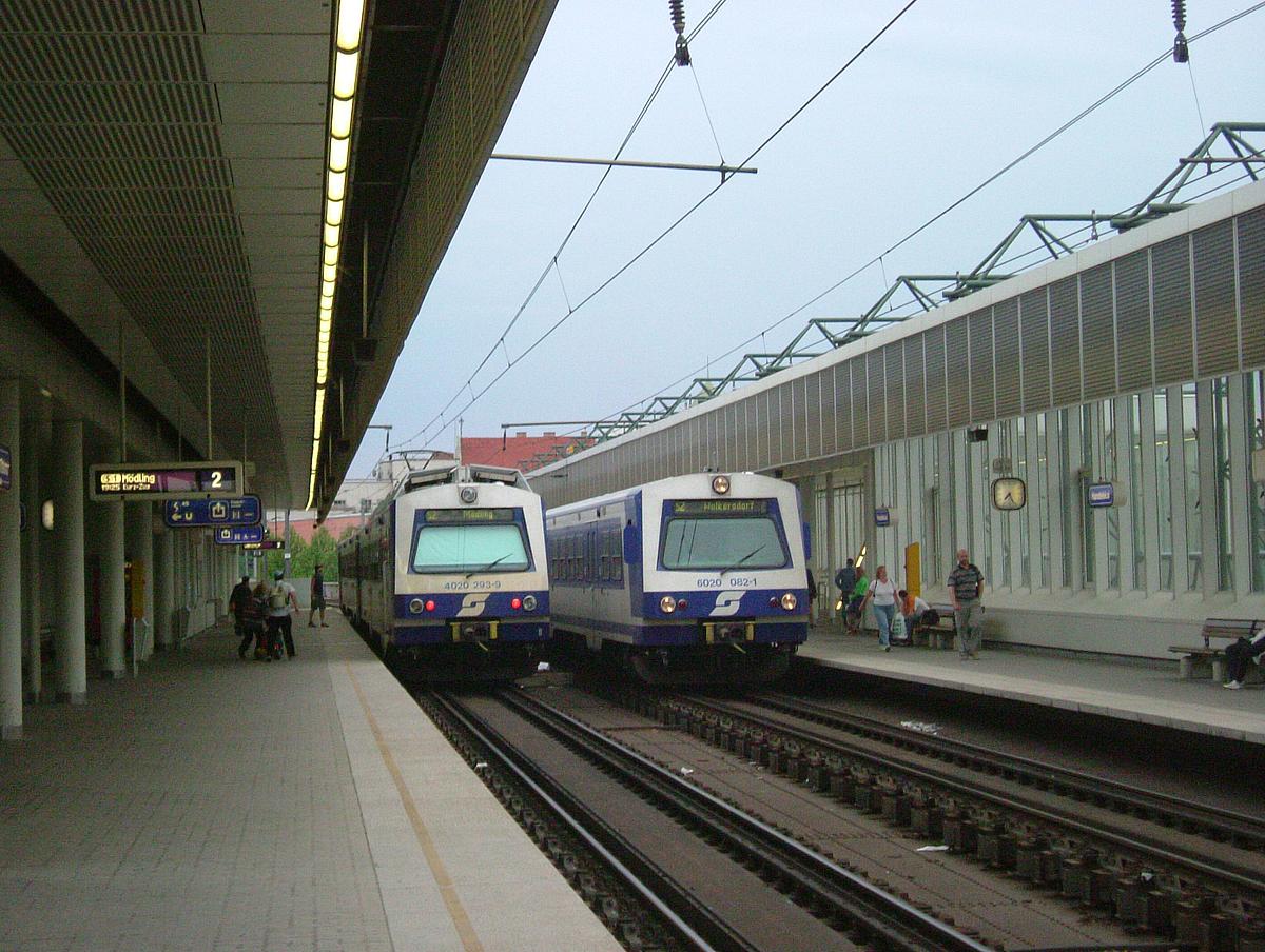 S1 Fahrplan der Schnellbahn von Gänserndorf nach Mödling