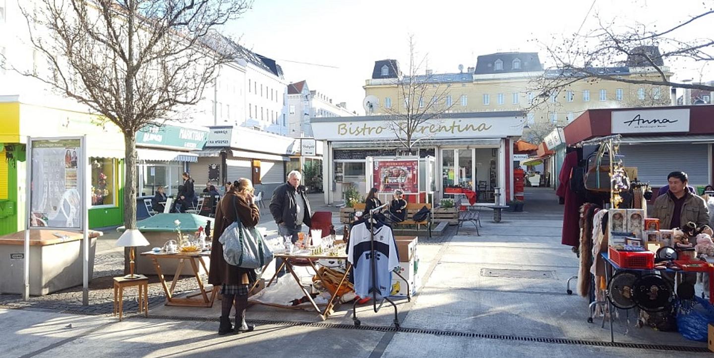 Marktplatz bei Tageslicht