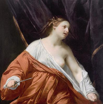 Guido Cagnacci, Lucrezia. 