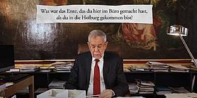 Alexander van der Bellen in der Hofburg