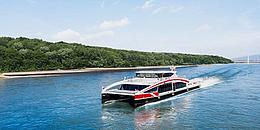 Twin City Liner unterwegs auf der Donau