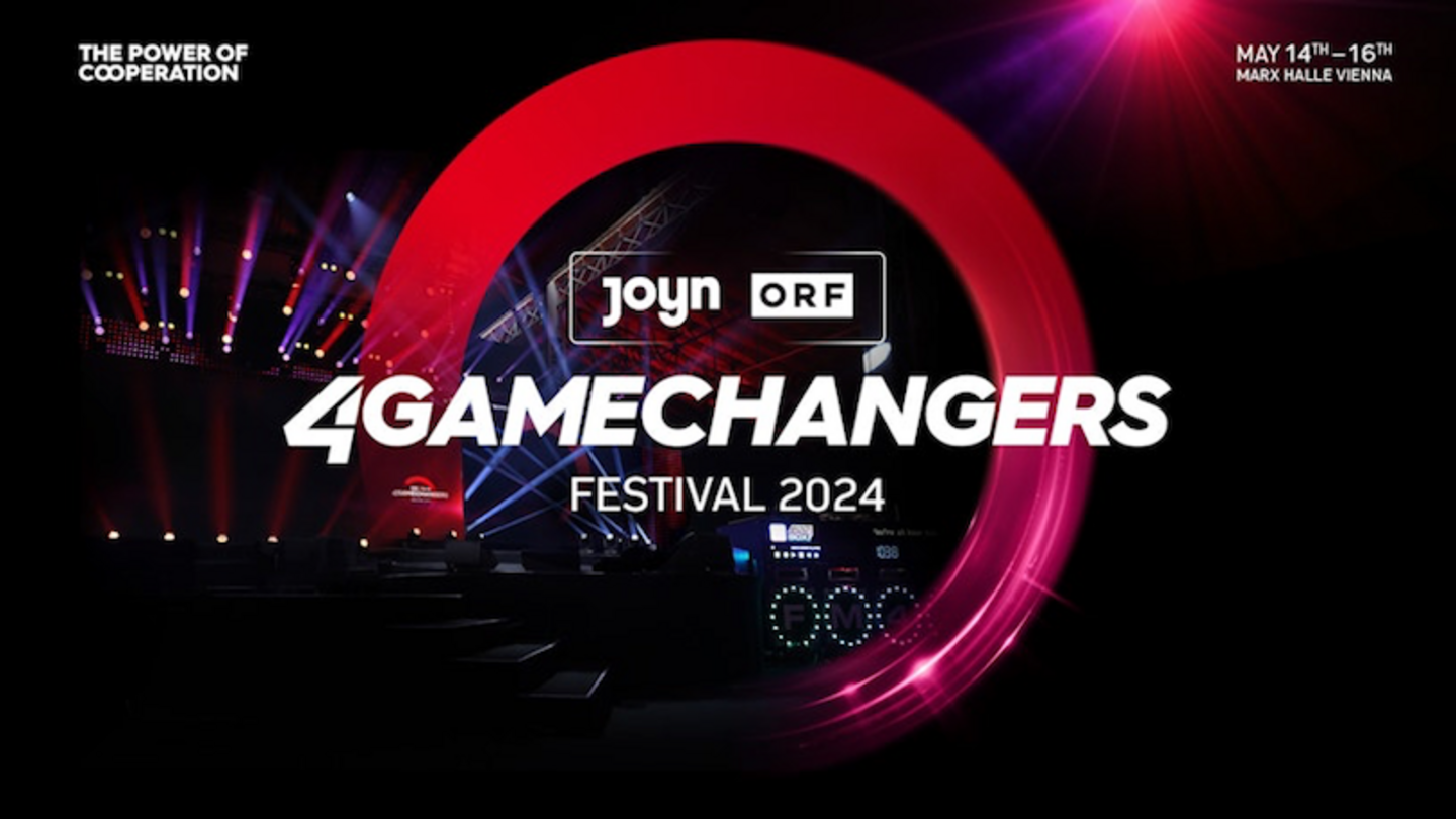 Banner 4GAMECHANGERS Festival 2024 "The Power of Cooperation"