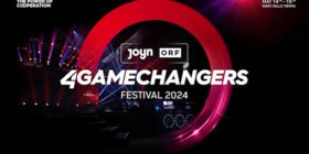 Banner 4GAMECHANGERS Festival 2024 "The Power of Cooperation"