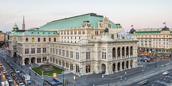 Staatsoper in Wien Gesamtansicht