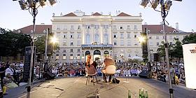 Literaturfestival im Museumquartier