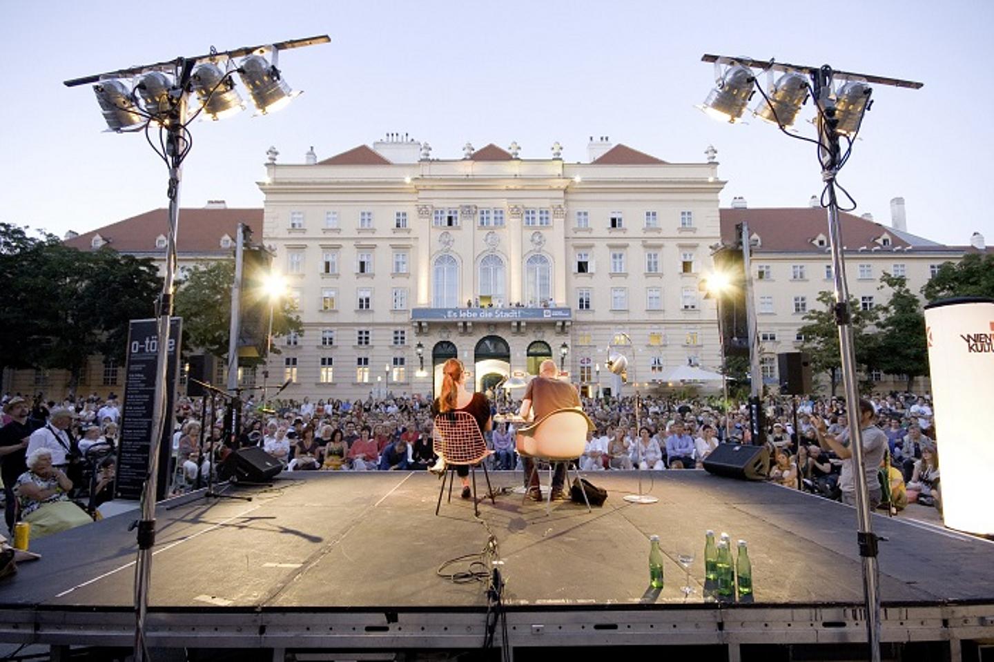 Literaturfestival im Museumquartier