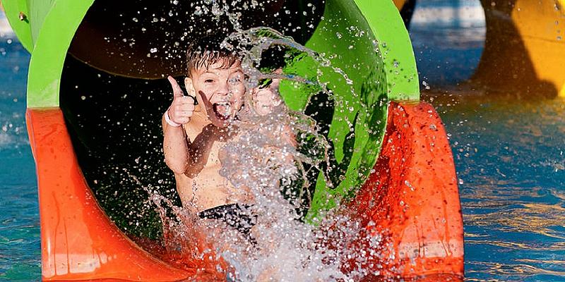 Spaß für die Kleinen, Wasserparks in Österreich.