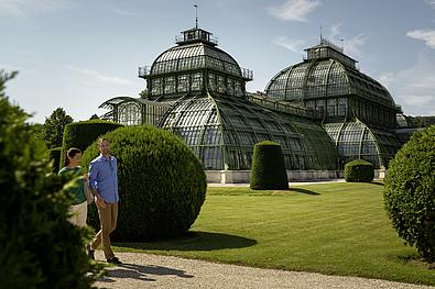 Palmenhaus Schönbrunn Wien von Außen