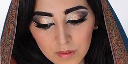 Arabic Make-up Augen