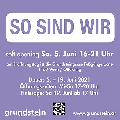 Flyer Grundsteinfestival 2021 mit Vernissage und Programm