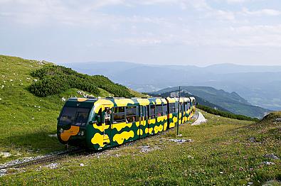 Die Salamandergarnitur der Schneebergbahn 