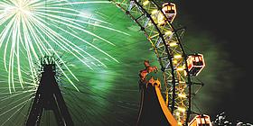 Silvester in Wien - beim Riesenrad