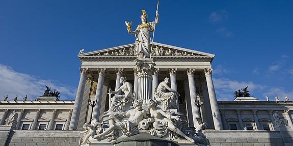 Das Parlament in Wien