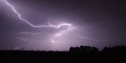 Gewitter in der Nacht