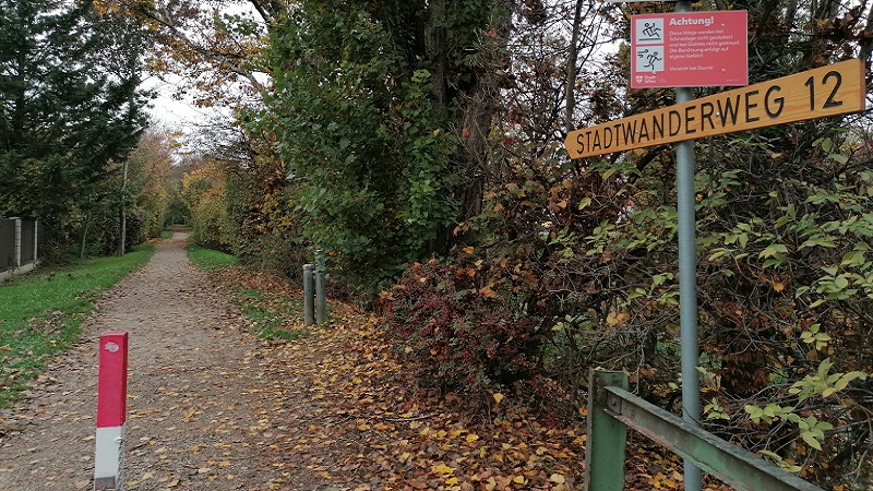 Stadtwanderweg 12 entlang der Liesing in Wien