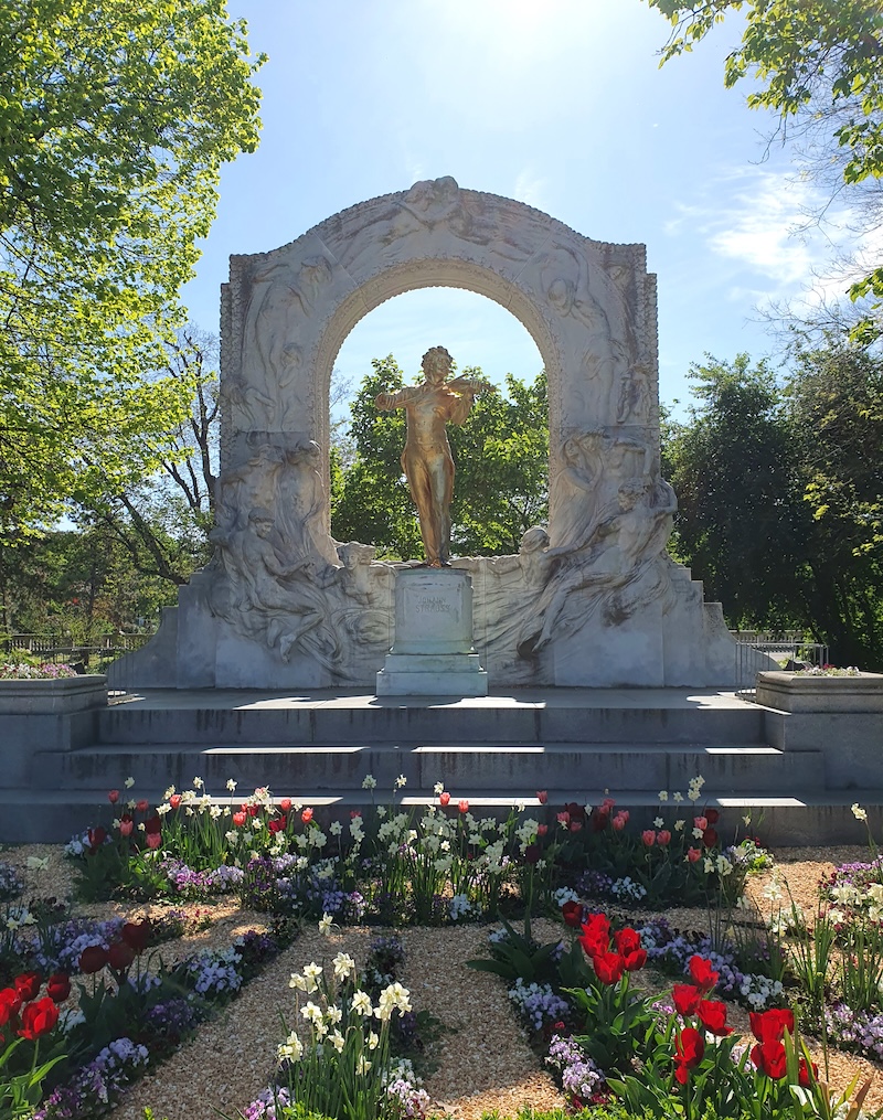 Johann Strauss Denkmal im Wiener Stadtpark