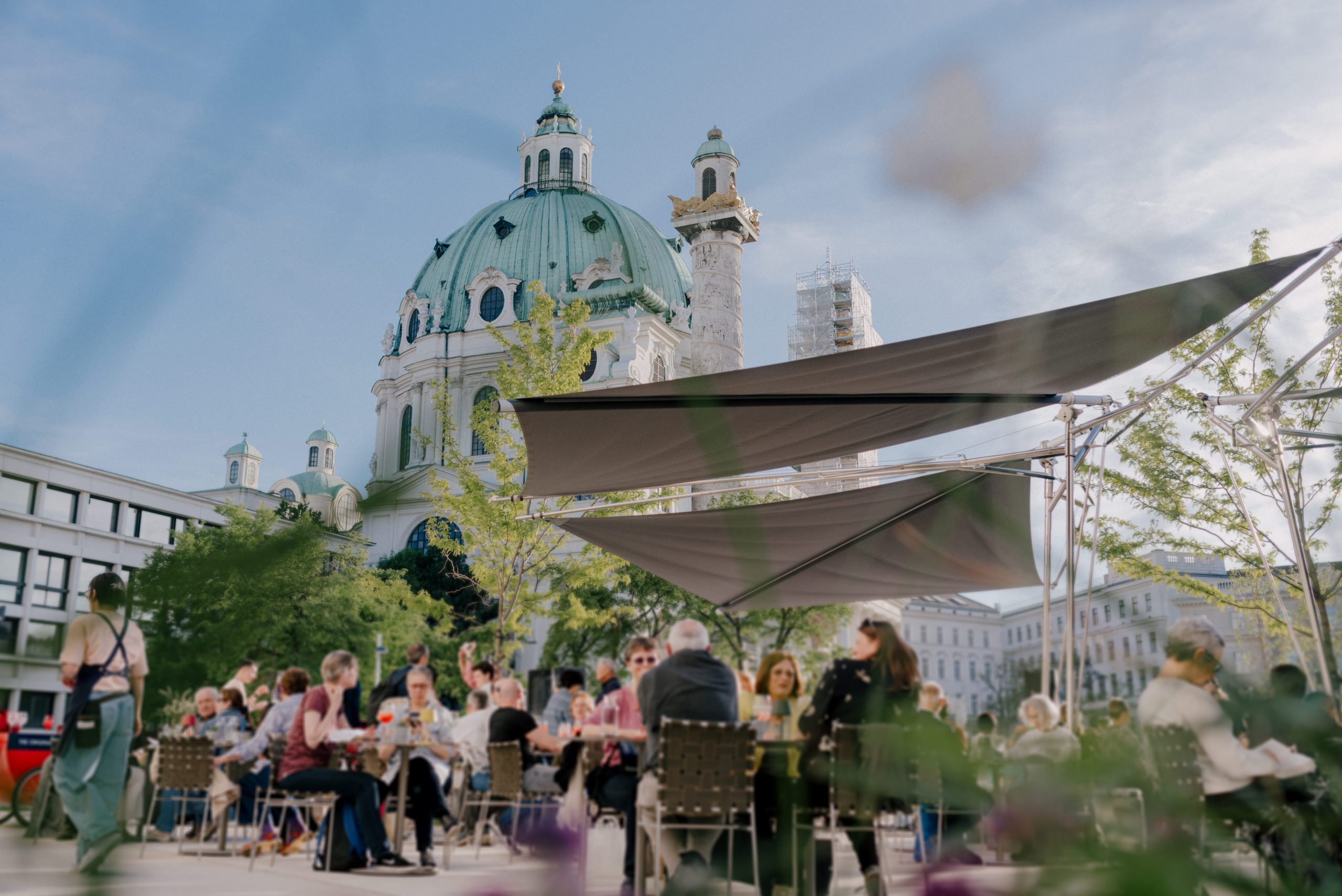 Terrasse Trude & Töchter im Wien Museum ©Foto: Julia Dragosits